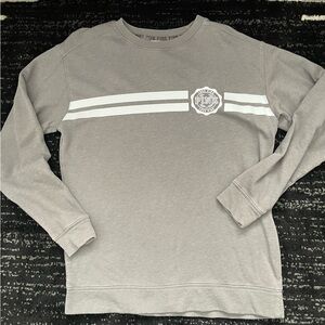 PINK Victoria's Secret - Gray Graphic Crewneck - Size S